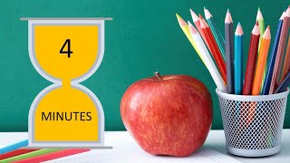4 Minutes Sand Hourglass Countdown Timer ⏳| School Friendly #timer #countdown