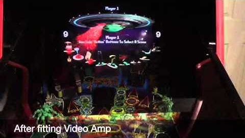 Ultimarc Video Amp upgrade on Revenge from Mars