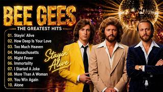Bee Gees Greatest Hits 2025  Best Disco  Of All Time  Top 10 Classic Hits Mix s