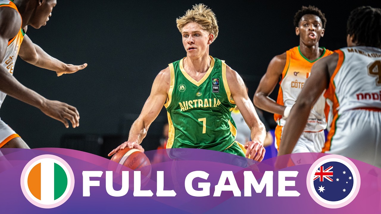 Group Phase | Côte d'Ivoire v Australia | Full Basketball Game | FIBA U17 Basketball World Cup 2026
