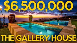 Inside the Gallery House must be seen to be believed! $6,500,000 over 9,000 sf under roof