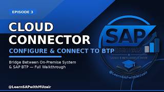 SAP Cloud Connector Explained | Configure & Connect to BTP (SAP RAP Series - Part 3)