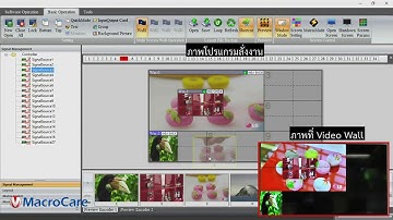การทำ Cross-Screen ของ NEXIS : Video Wall  Controller H-Series