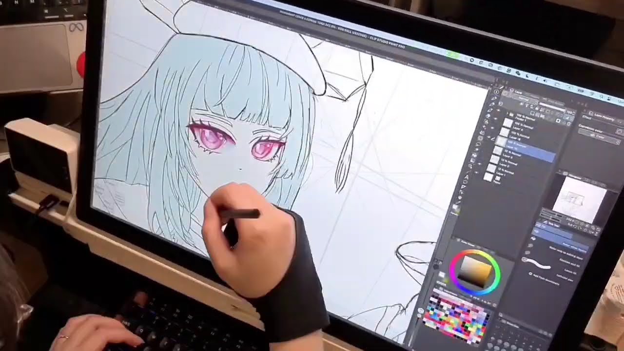 Drawing Timelapse of Songlin’s Commencement