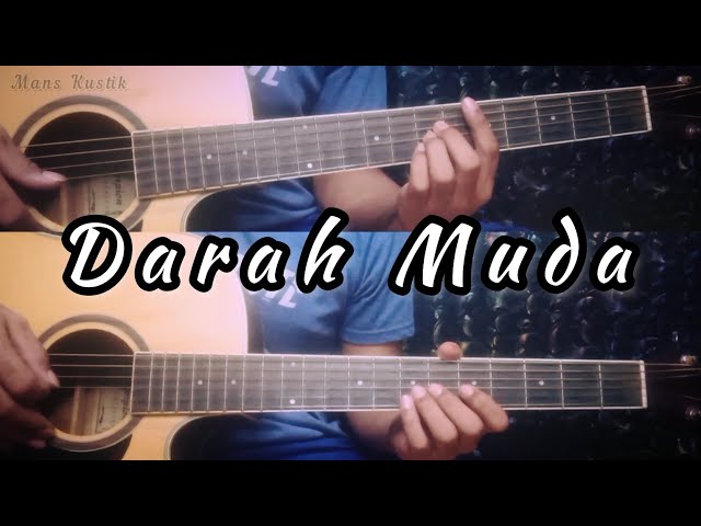 DARAH MUDA - RHOMA IRAMA | Gitar Cover ( Instrumen ) Chord Gitar class=