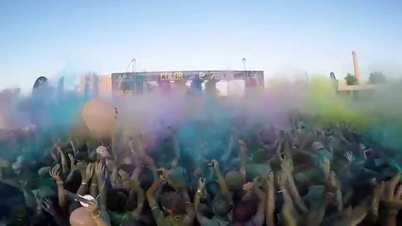 Color Run Bari 2015 - Run boy run, Woodkid - (Gopro hero 4)