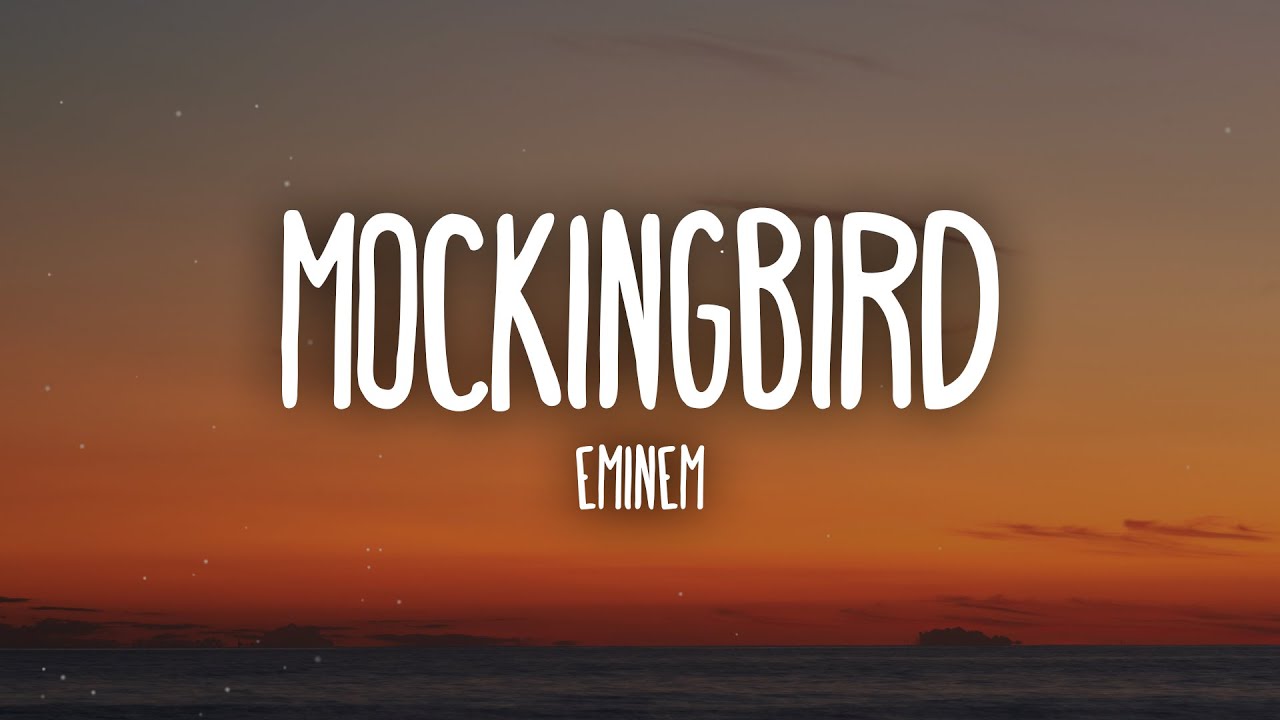 mockingbird by eminem !  Eminem music, Pretty lyrics, Eminem