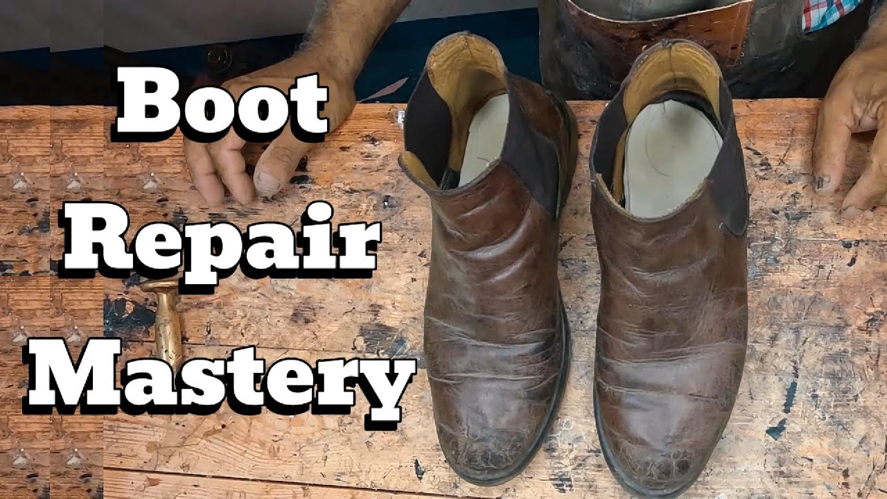 Полное руководство по ремонту и восстановлению мужских ботинок | Пошаговое руководство