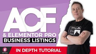 Advanced Custom Fields Pro & Elementor Pro  Business Listing Website