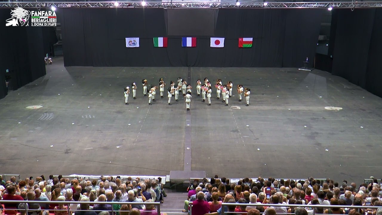 La Fanfara Bersaglieri di San Donà al Festival International de Musiques Militaires di Albertville