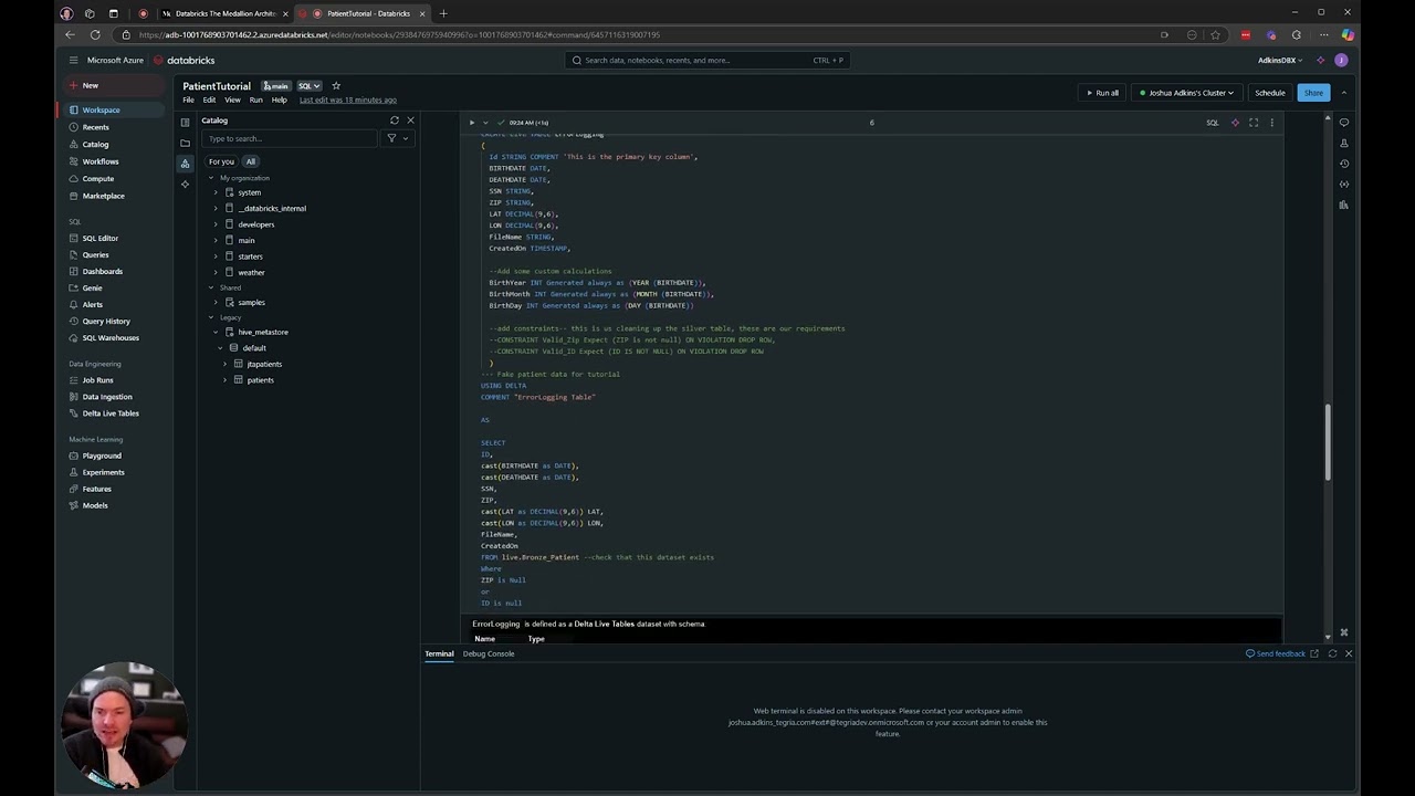 ⚙️Create your very own logging table