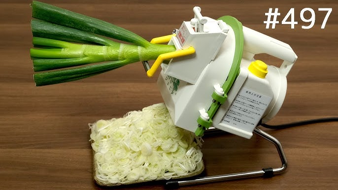Parssory Green Onion Slicer Food Chopper Knob Adsorption Slice of
