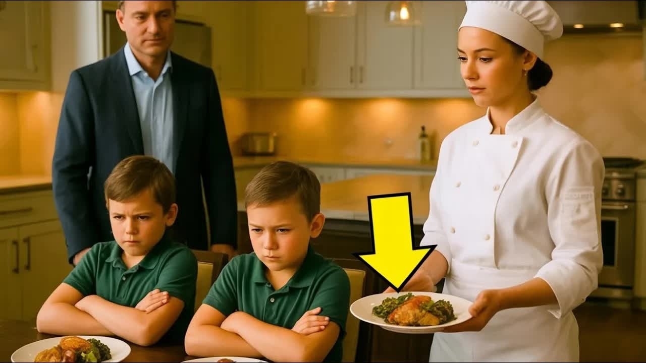 GÊMEOS MILIONÁRIOS SE RECUSAVAM A COMER, MAS A NOVA COZINHEIRA FEZ O IMPOSSÍVEL… E O PAI CHORA...