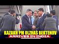 Kazakhstan PM Olzhas Bektenov arrives in Delhi to attend India AI Impact summit 2026