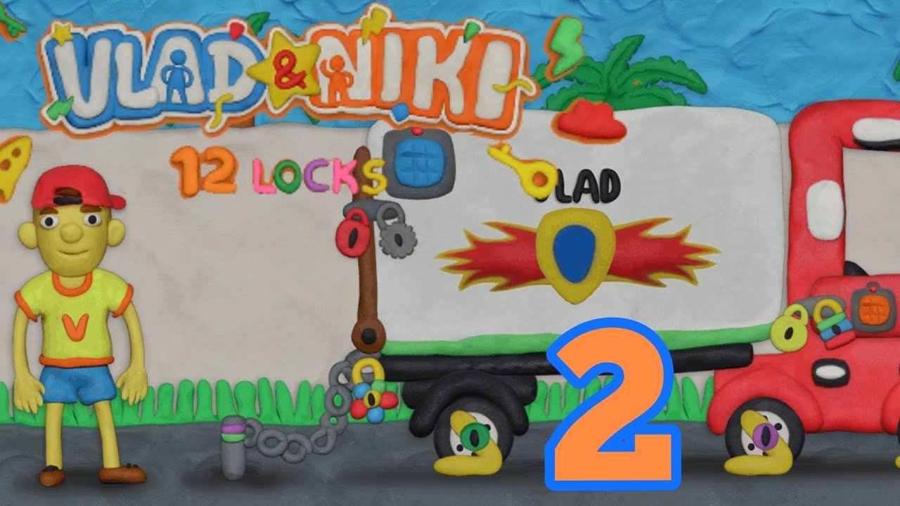 Vlad & Niki 12 Locks - Rompecabezas 2 (Desbloqueando El Camión) Solution