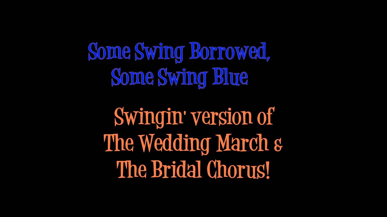 Here Comes The Bride Song Lyrics English Wedding Song (Here Comes The Bride) Swing Style! - YouTube