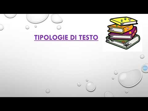 Video: Quali sono tutti i diversi tipi di strutture di testo?