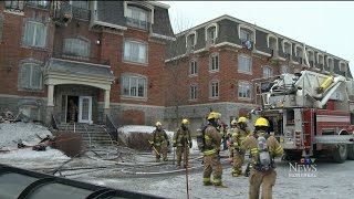 Major fire at Montreal condos leaves 15 homeless