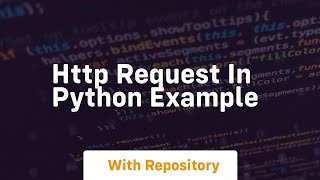 http request in python example