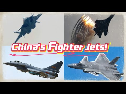 China's current fighter jets: J20, J35, J16, J15, J10.J11 and J16 are too similar that not shown