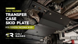 How to Install Transfer Case Skid for 2005-2023 Toyota Tacoma | Cali Raised