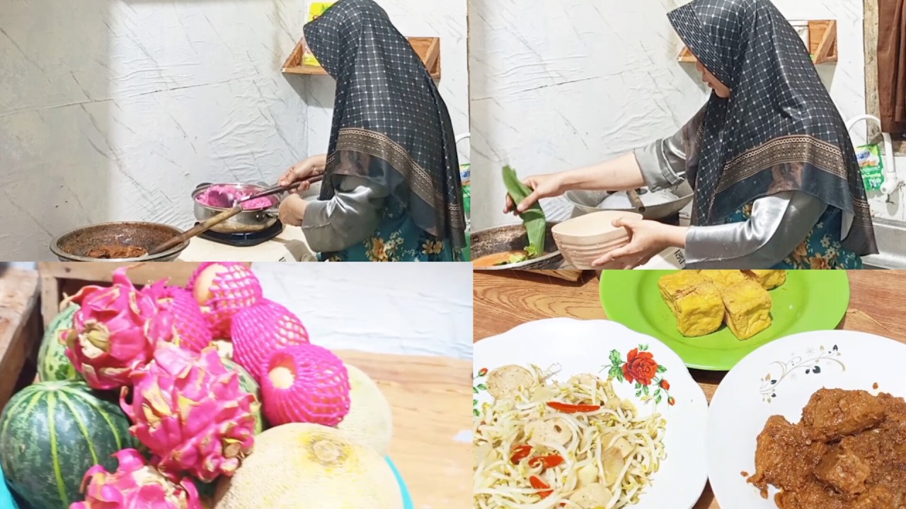 Занятия домохозяек в преддверии Рамадана: приготовление ренданга, выпечка пирога пури, походы по ...