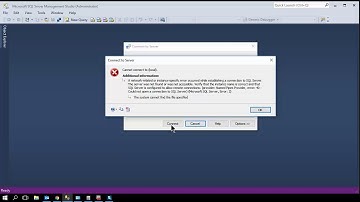 SQL Server Stopped Working Today