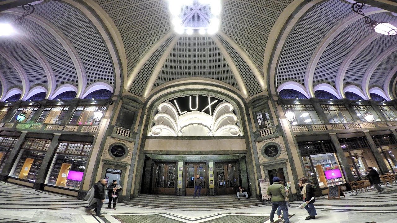 Art Deco Masterpiece in Turin, Italy. Galleria San Federico and the Lux Cinema Theatre. - YouTube