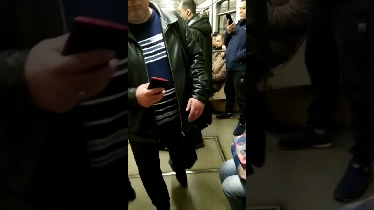 Super night Moscow metro Disco dancer