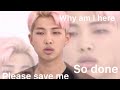 Namjoon being done with everything ( crack version )