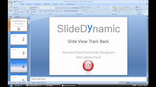 PowerPoint non-linear slide view history tracking Feature