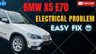 BMW E70 X5 35D Electrical Issues Easy Fix
