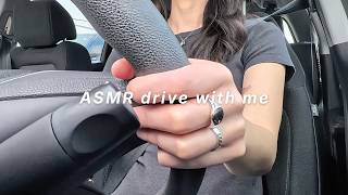 asmr driving to work 🚗: real car sounds, no talking, morning commute ambience