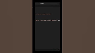 Coding ‘hello world’ font in vs code | HTML and CSS #viral