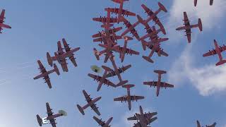 We called over 100 airdrops on the server - Rust