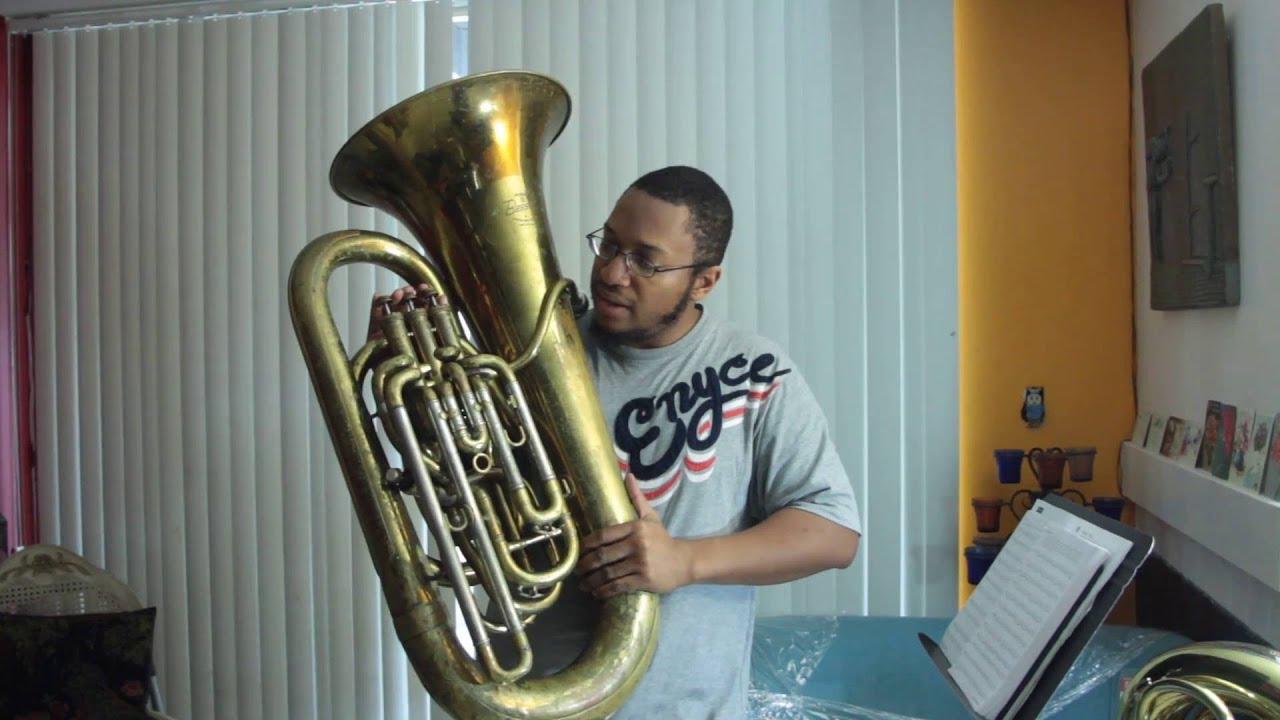 Vintage Besson Eb Comp Tuba YouTube