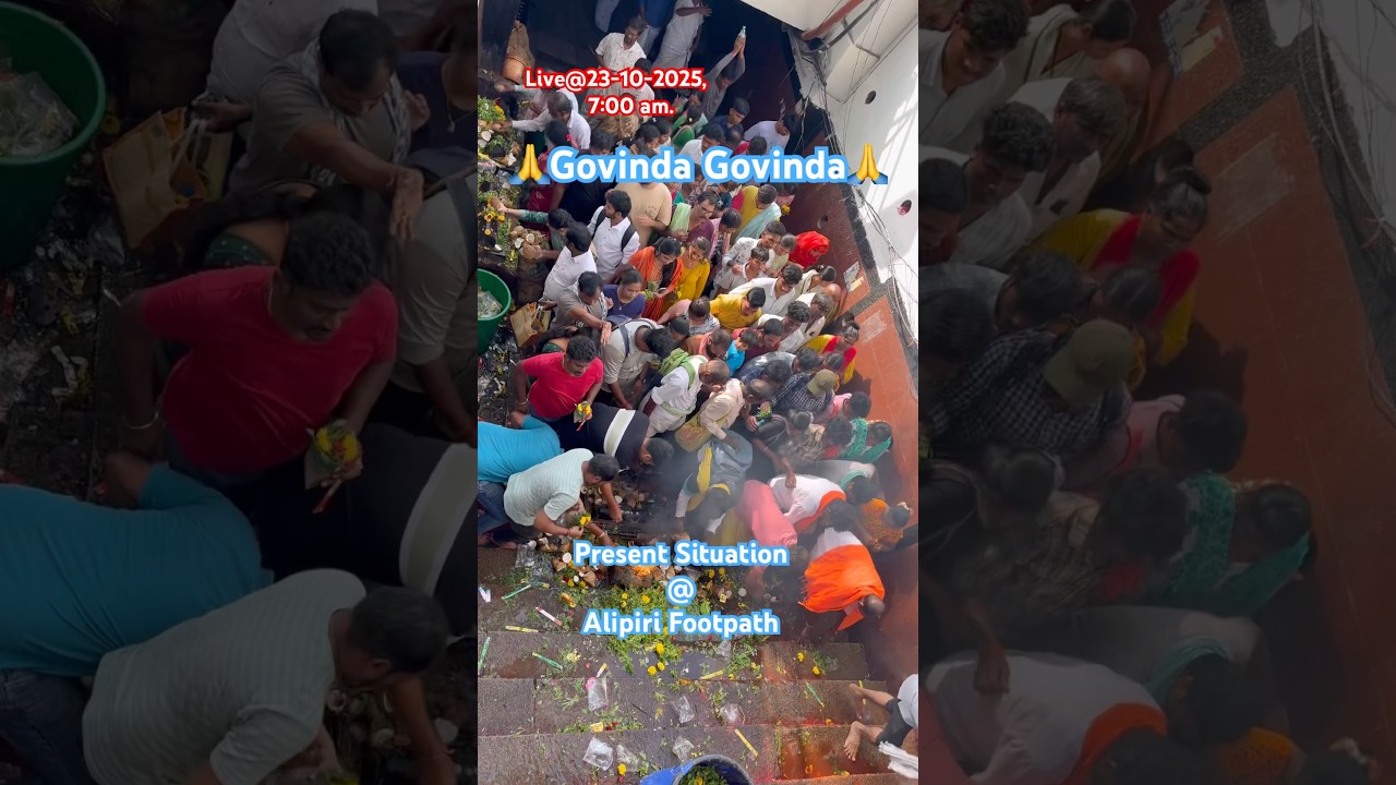 Present Situation Alipiri footpath update| 