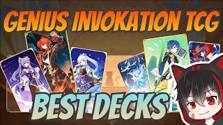 Top 3 Genshin Card Decks - Genius Invokation TCG