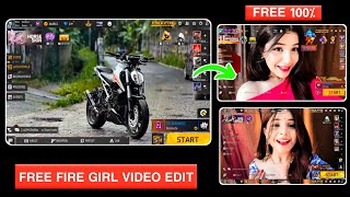 Instagram Trending Free Fire Lobby Girls Video Editing | Free Fire Lobby Girls Reels Video Editing screenshot 1