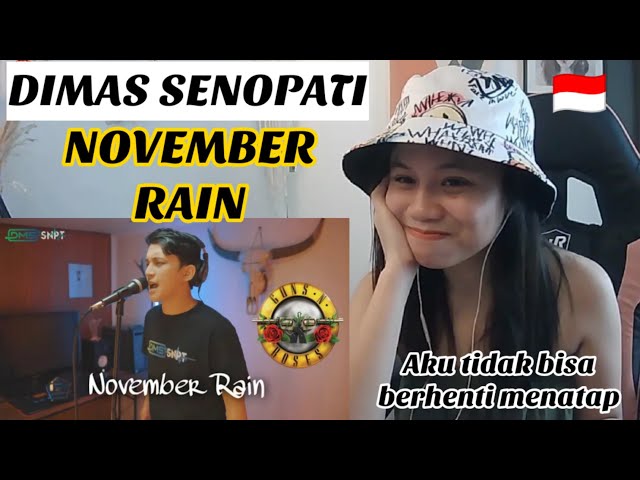 DIMAS SENOPATI- Guns N Roses - November Rain (Acoustic Cover) - FILIPINA REAKSI class=