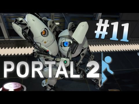 Portal 2 Gameplay | Let's Play Together [Blind!] [FULL HD] #11 - Stacheln