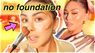 NO FOUNDATION MAKEUP TUTORIAL for beginners | roxette arisa