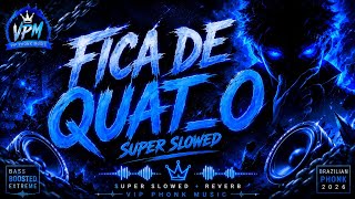 🔥 FICA DE QUAT_O (Super Slowed + Reverb) Brazilian | Bass Viral Drift Funk | No Copyright Music 💀
