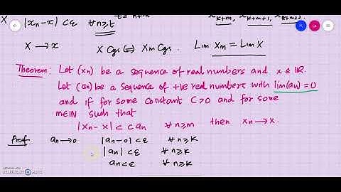 Mathematical Analysis Module 2 Class 8A :A condition for convergence using null sequence