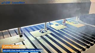 （26 5 26）LM 1325 1 four heads Cutting 3mm Plywood