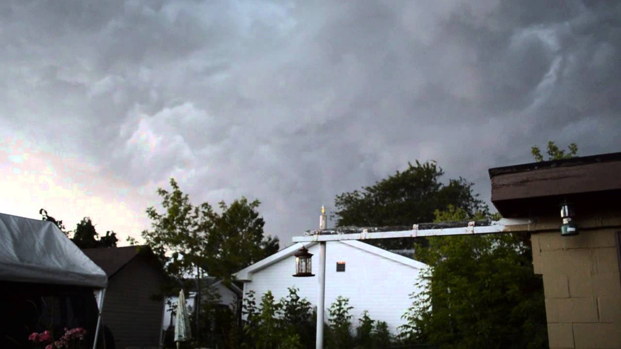 Storm in Hamilton, Ontario. July 19th 2013, Part 1 YouTube