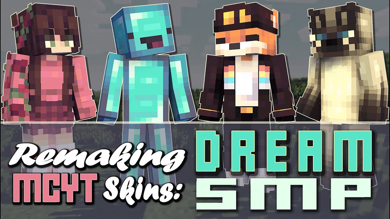Remaking Dream Smp Skins (#2) | Speedpaint - Youtube