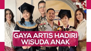 10 Gaya Artis Hadiri Wisuda Anak di 2023, Ussy Sulistiawaty hingga Wulan Guritno