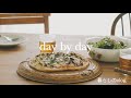 【暮らしのvlog】日曜日のお昼ごはんとおやつ/手作りピザ/バナナケーキを焼く/庭のバラ