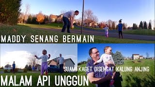 VLOG Malam Api Unggun | Maddy Senang Bermain